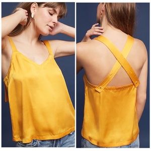 Anthropologie 100% Silk Camisole